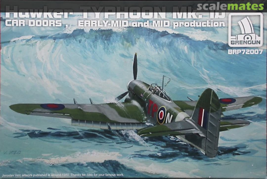 Boxart Hawker Typhoon Mk.Ib BRP72007 Brengun