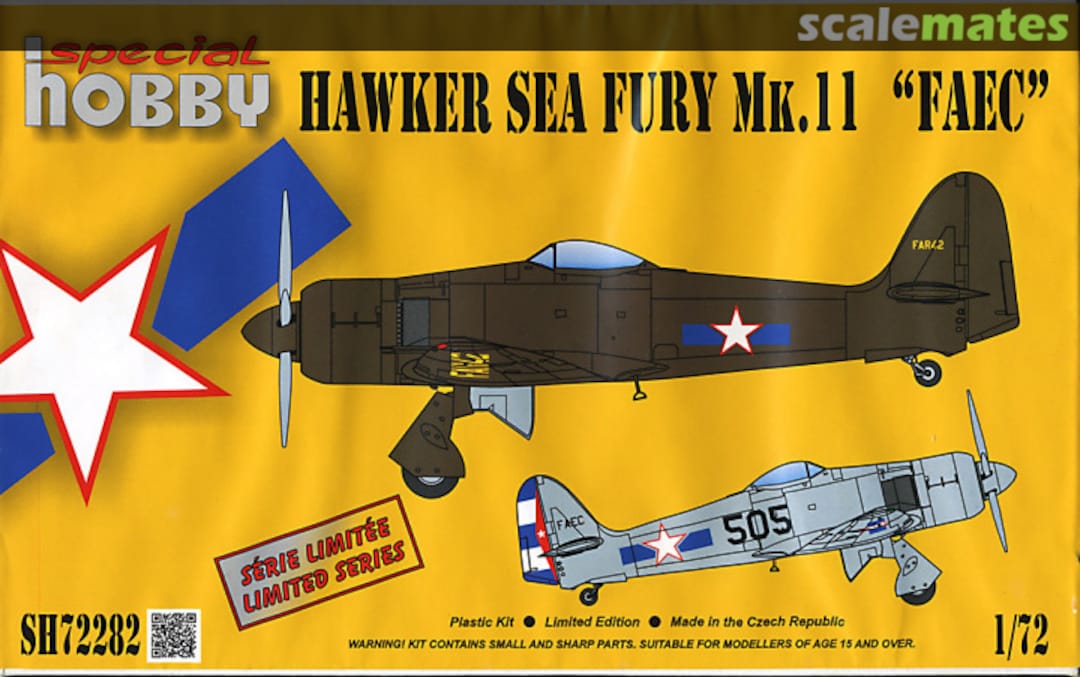 Boxart Hawker Sea Fury Mk.11 SH72282 Special Hobby