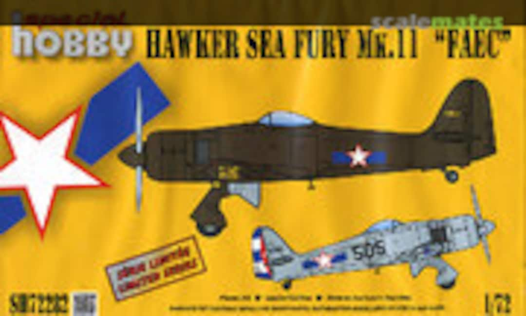 1:72 Hawker Sea Fury Mk.11 (Special Hobby SH72282)