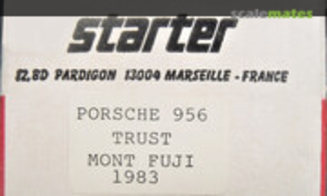 1:43 Porsche 956 &quot;Trust&quot; (Starter )