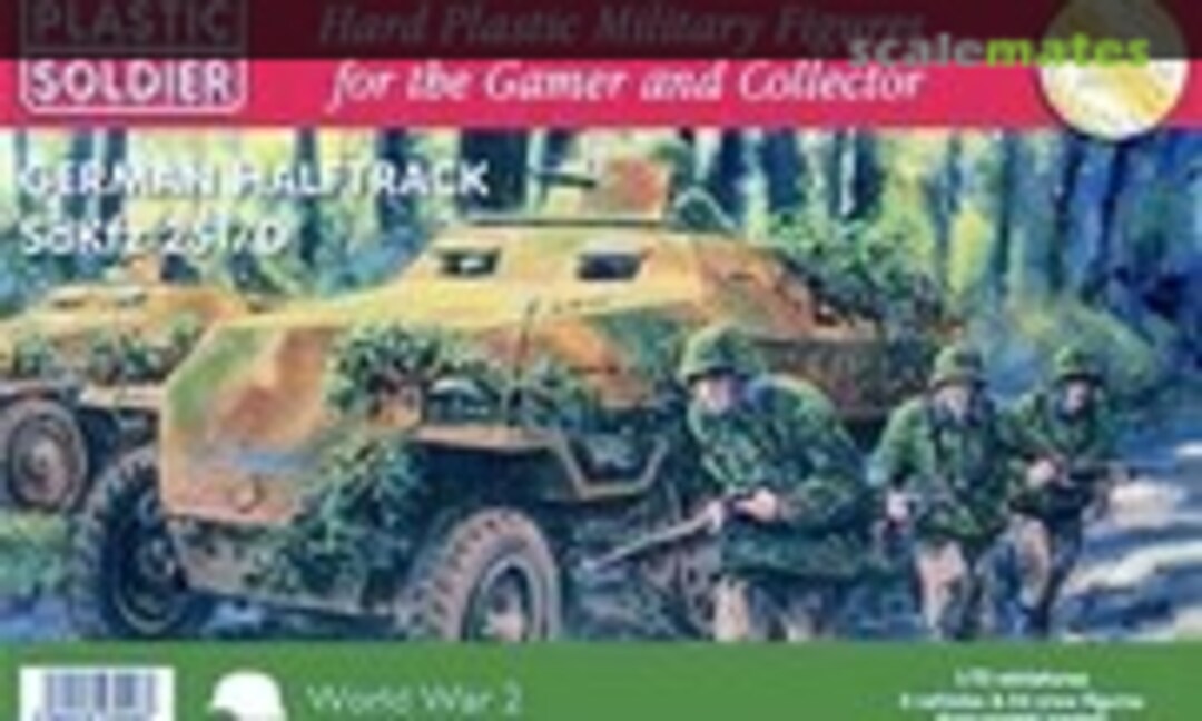 1:72 German Halftrack SdKfz 251/D (Plastic Soldier WW2V20006)