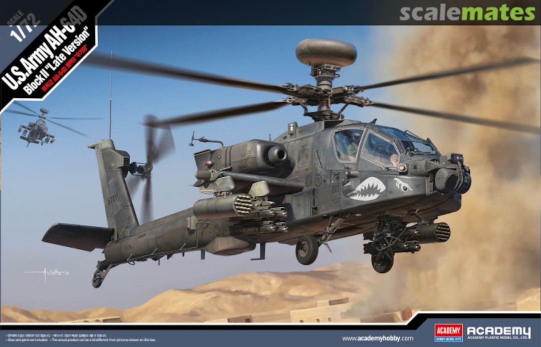 Boxart AH-64D Apache [Block II] 12551 Academy