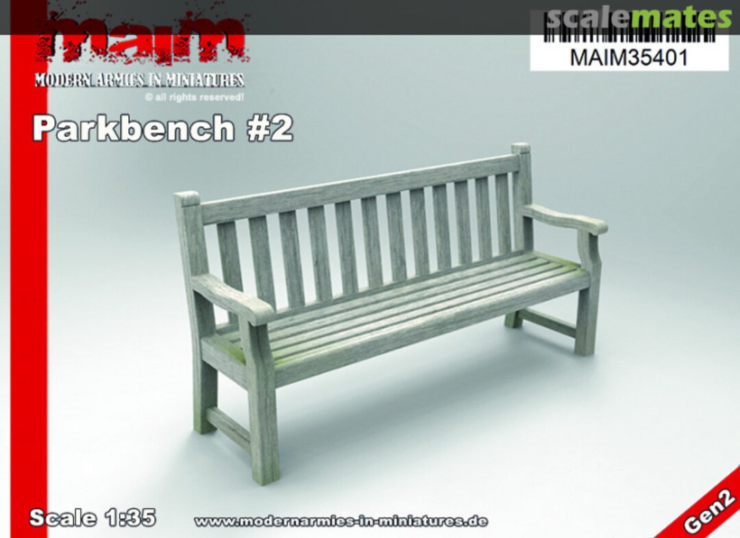 Boxart Parkbench #2 MAIM35401 MAiM