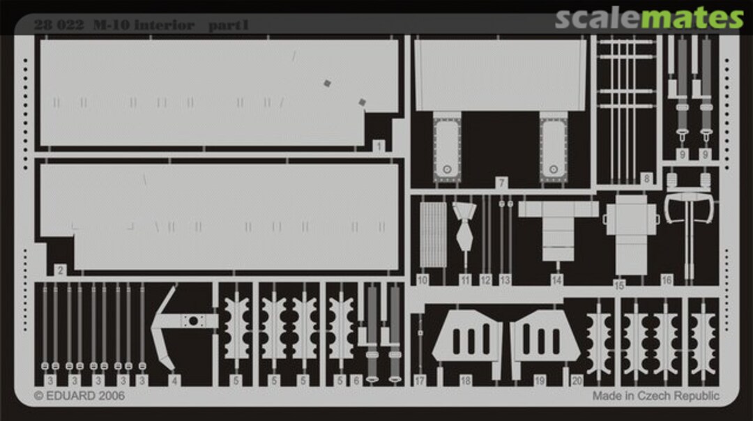 Boxart M-10 interior 28022 Eduard