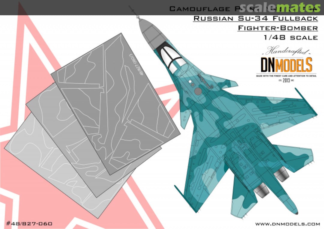 Boxart Su-34 Fullback Fighter-Bomber 48/827-060 DN Models