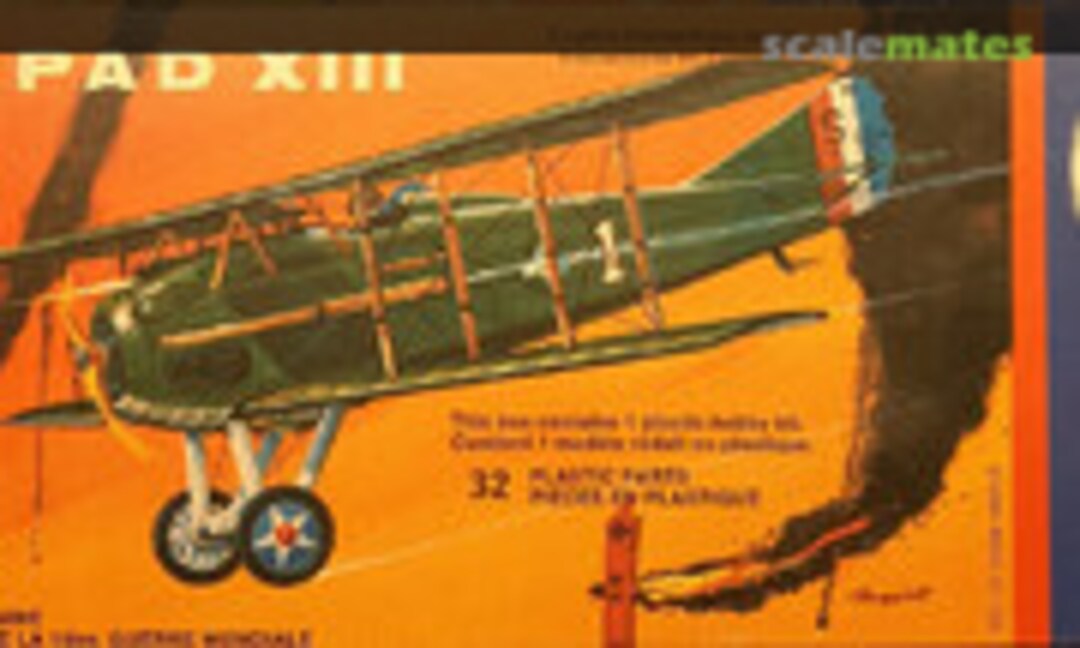 1:48 Spad XIII (Testors Hawk 617)