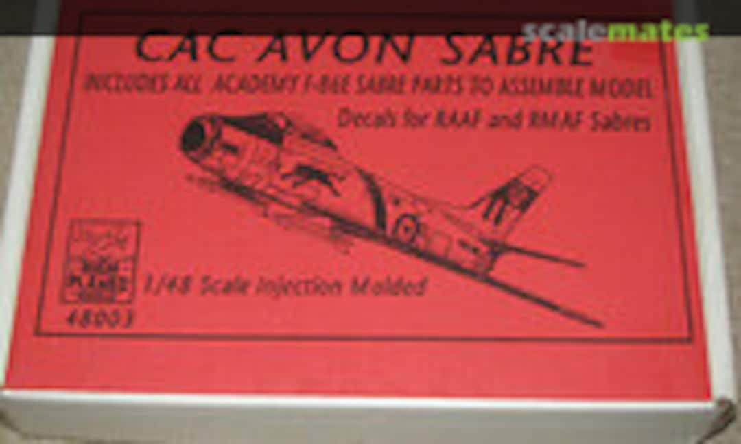 1:48 CAC Avon Sabre (High Planes Models 4803)