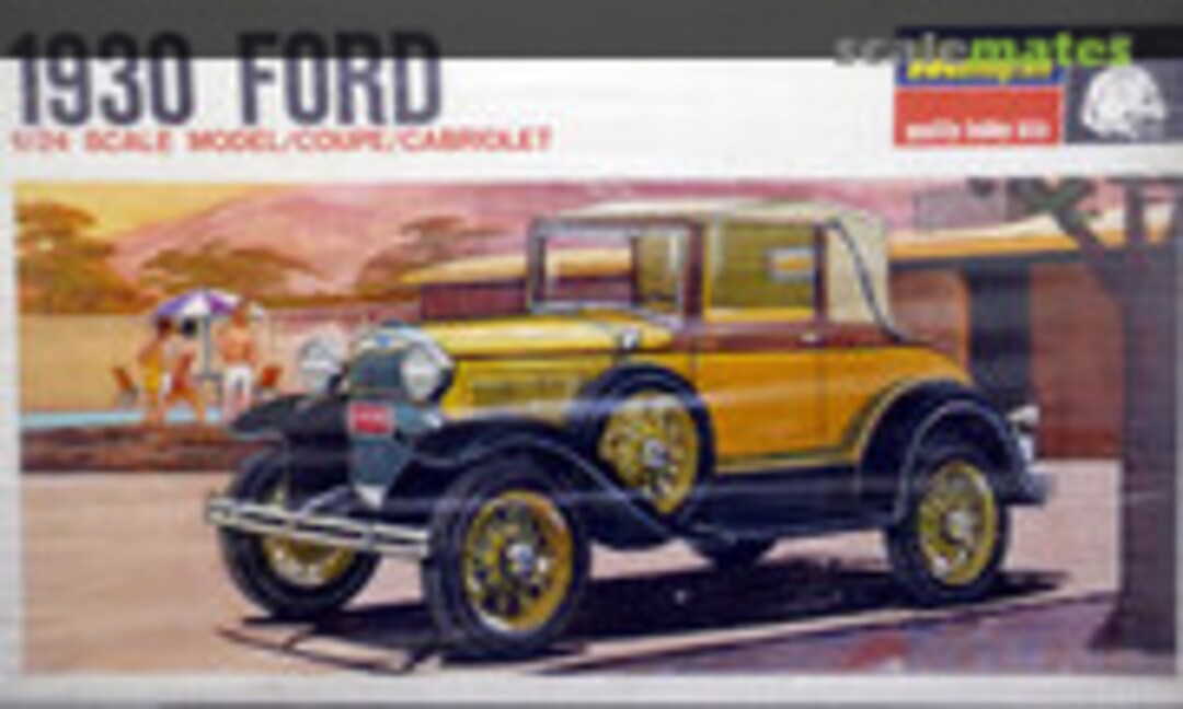 1:24 1930 Ford Coupe Cabriolet (Monogram PC120)