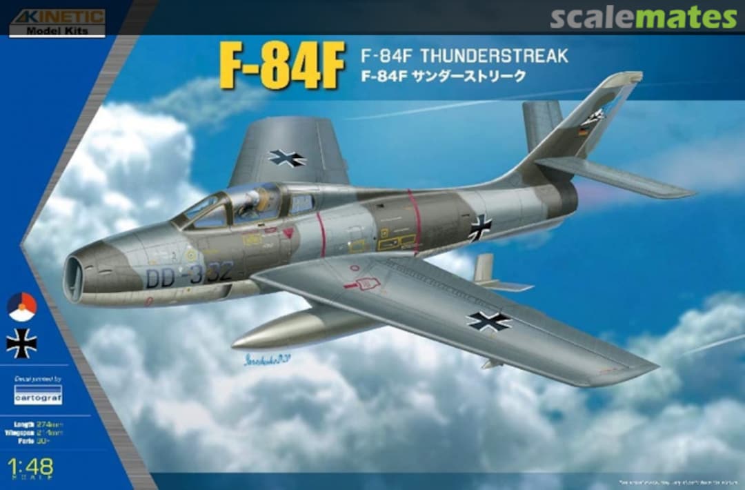 Boxart F-84F Thunderstreak K48068 Kinetic