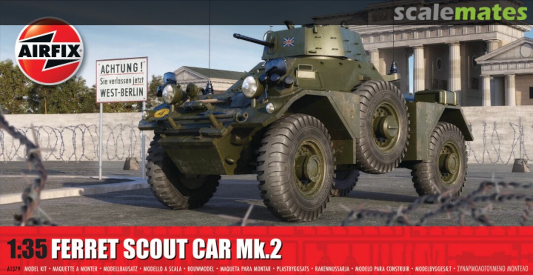 Boxart Ferret Scout Car Mk.2 A1379 Airfix