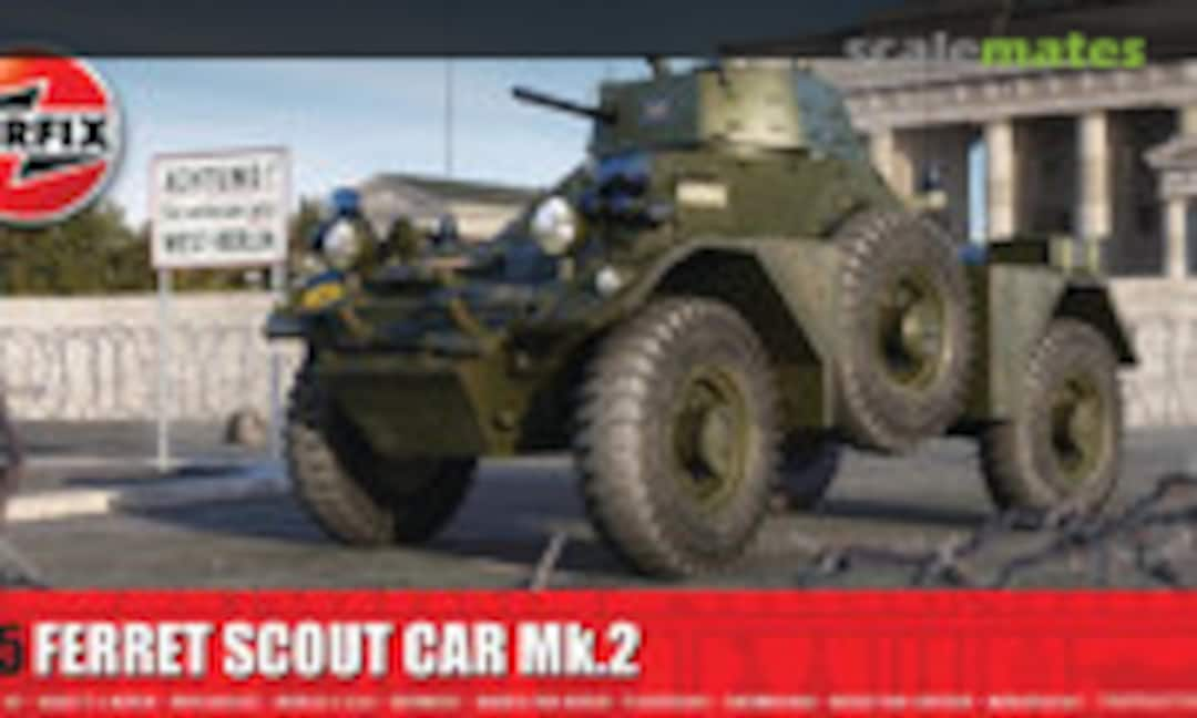 1:35 Ferret Scout Car Mk.2 (Airfix A1379)