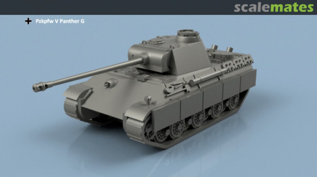 Boxart Pzkpfw V Panther Ausf. G - 3D printing (1 pc) 3D144511 L'Arsenal