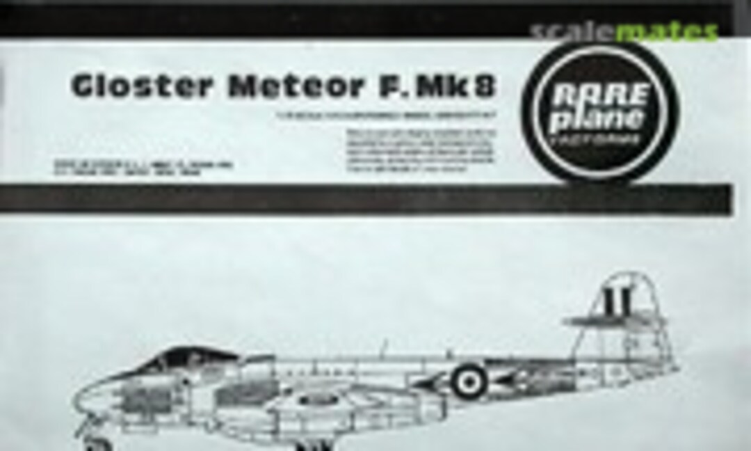 1:72 Gloster Meteor F.8 (RarePlane )