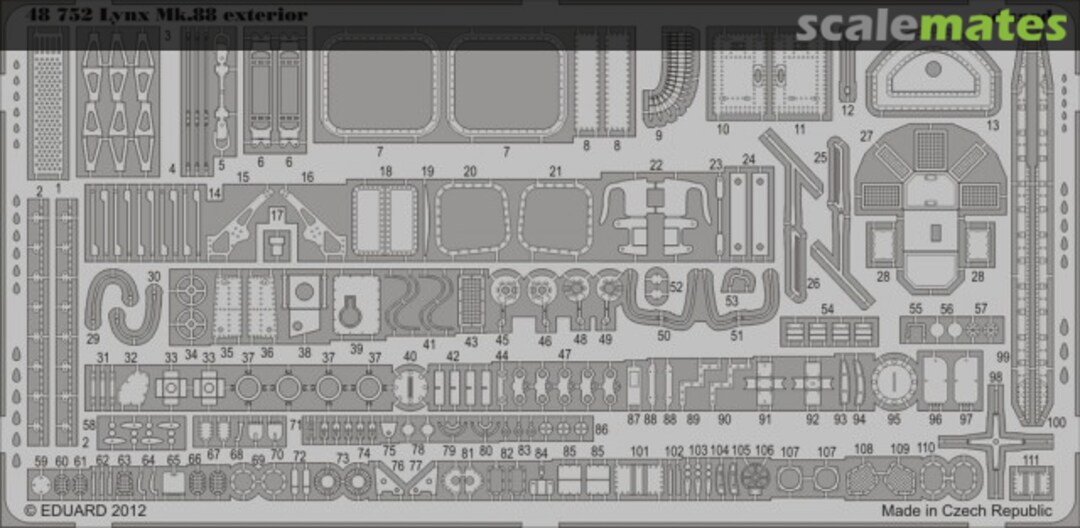 Boxart Lynx Mk.88 exterior 48752 Eduard