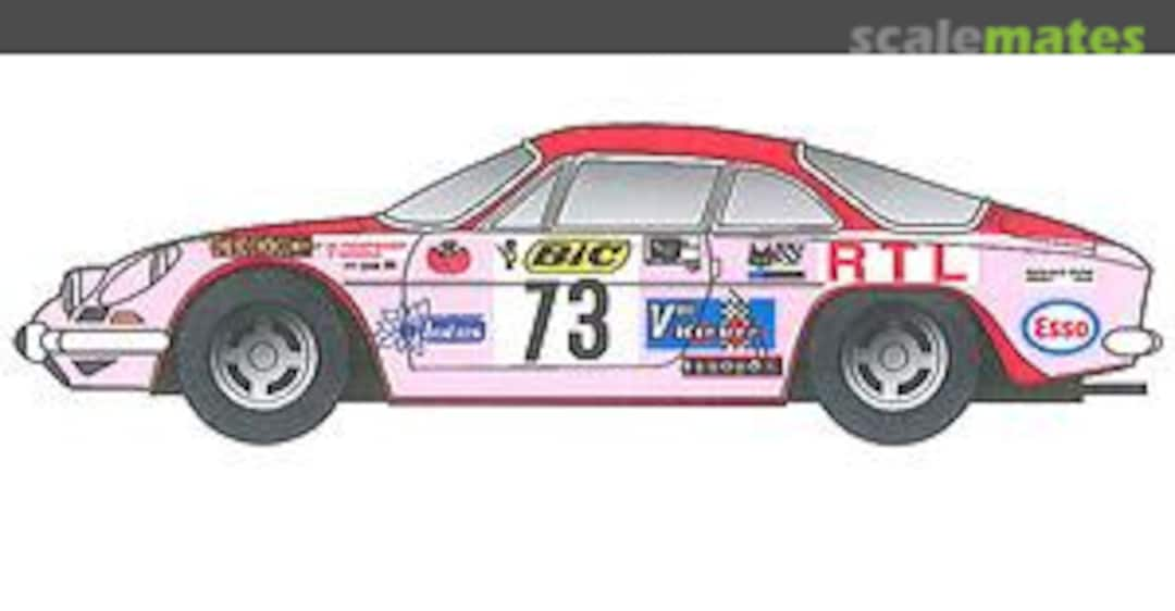 Boxart Alpine A110 Aseptogyl #73 TDF 1972 ST27-DC1029 Studio27