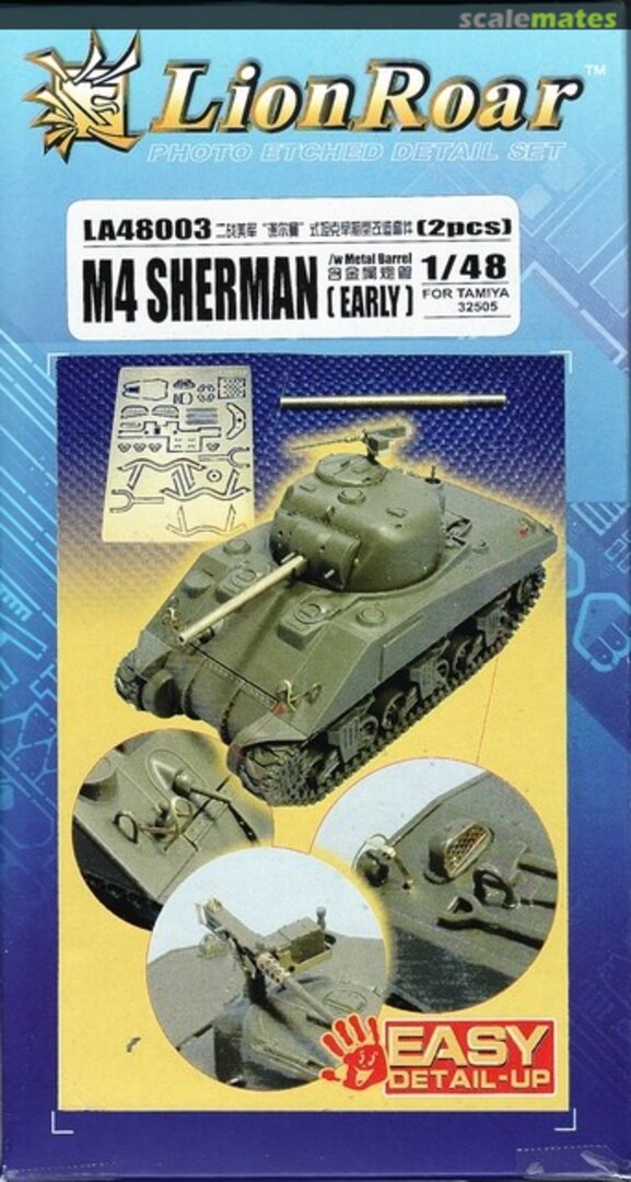 Boxart M4 Sherman LA48003 Lion Roar