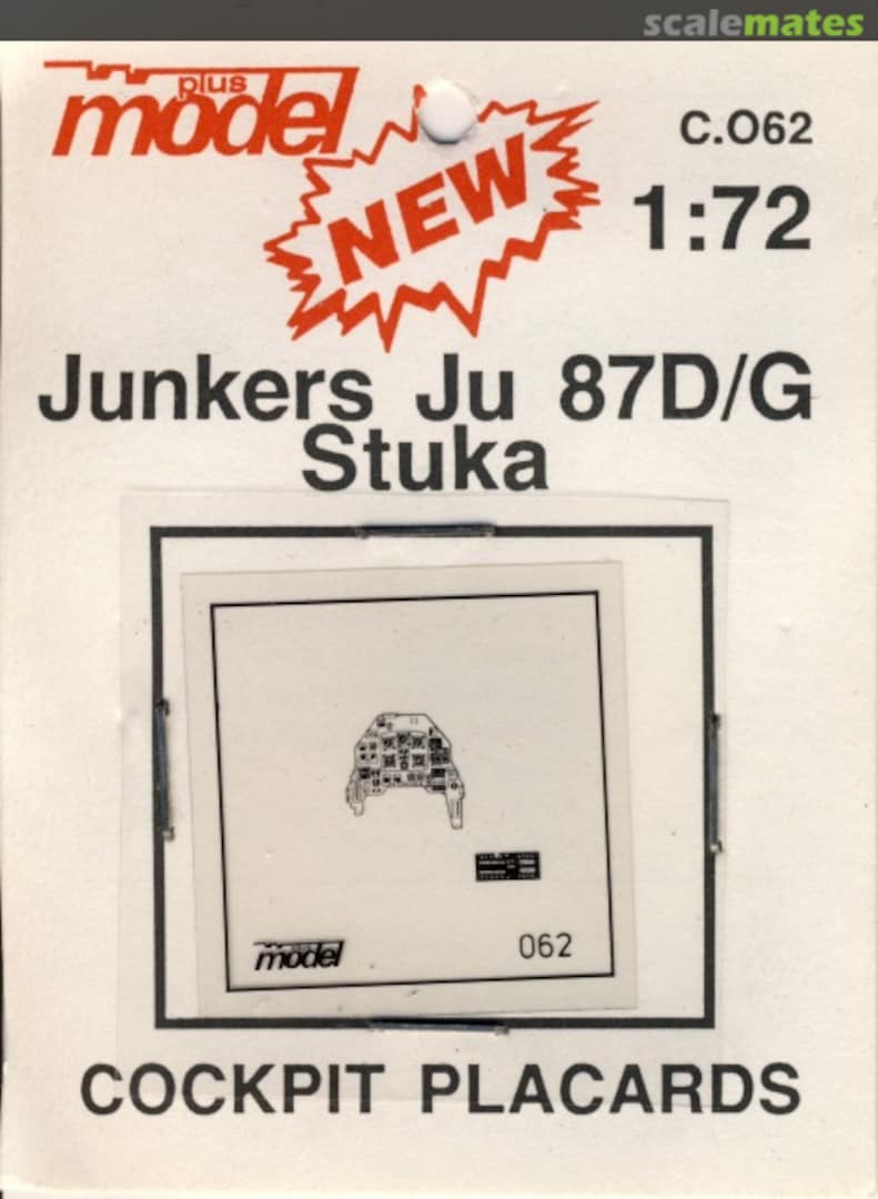 Boxart Junkers Ju 87D/G Stuka C.062 PlusModel