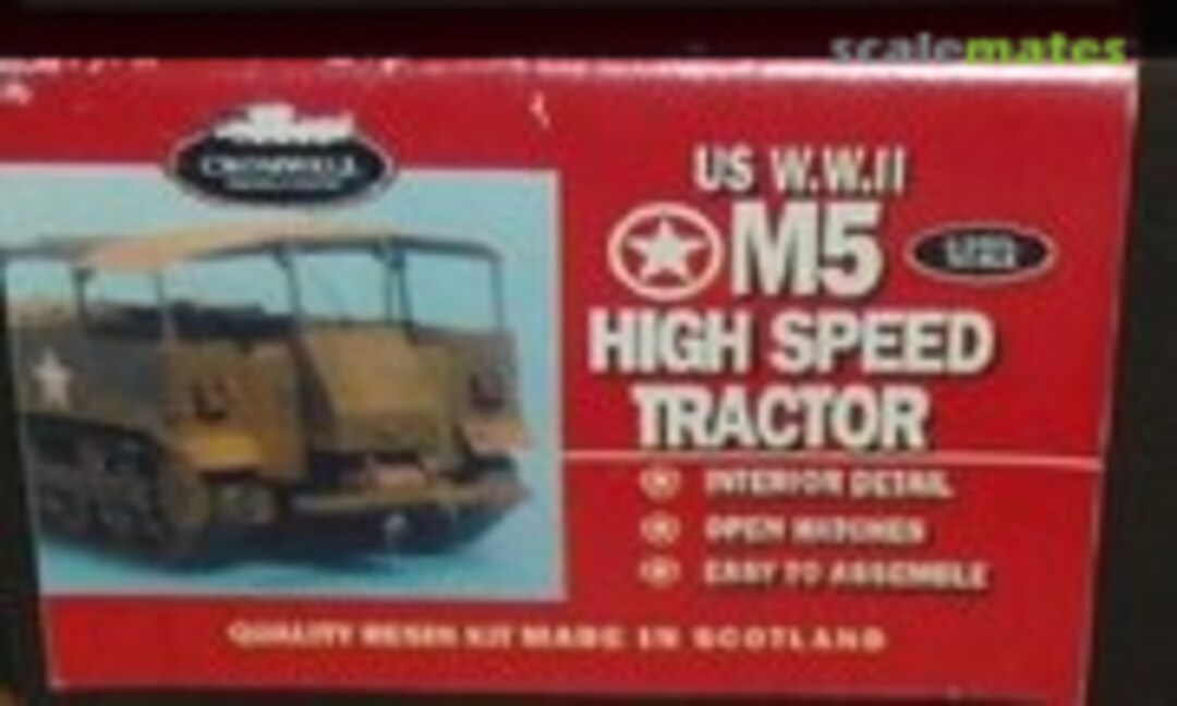 1:35 US W.W. II M5 High Speed Tractor (Cromwell Models )