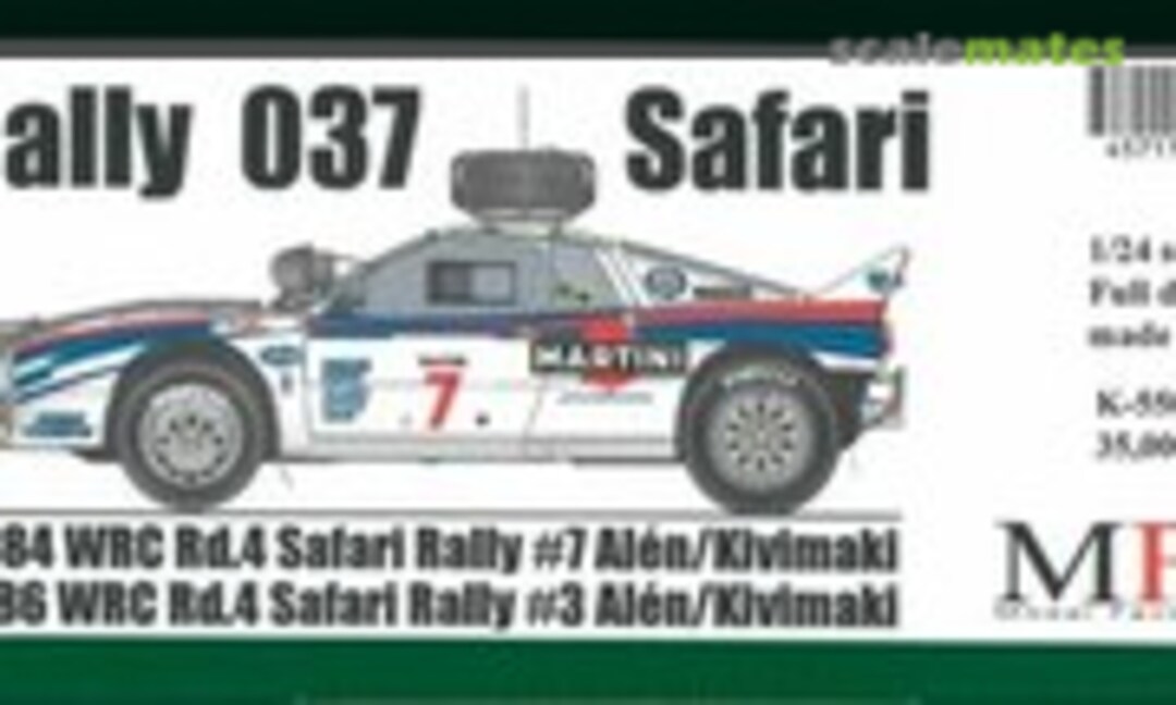 1:24 Lancia 037 Safari (Model Factory Hiro K-550)