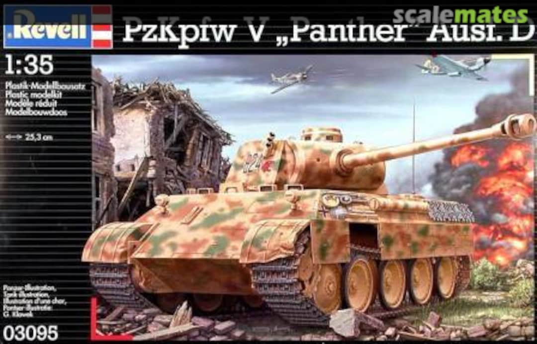 Boxart Panther Ausf. D early 03095 Revell