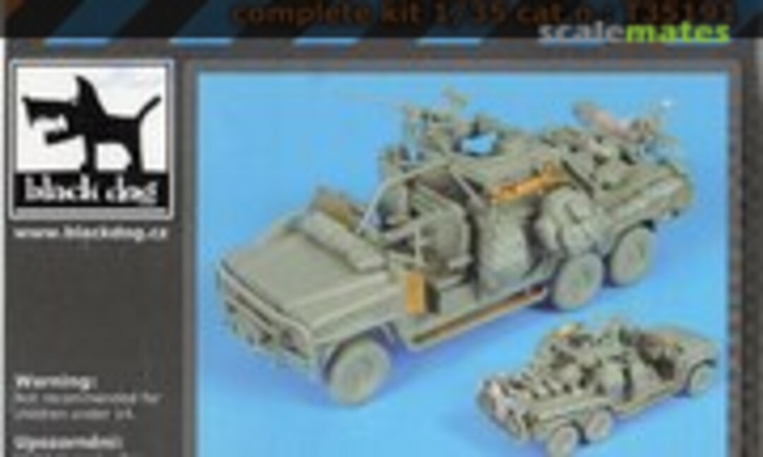 1:35 Australian Land Rover 6x6 LRPV big set Complete Kit (Black Dog T35191)