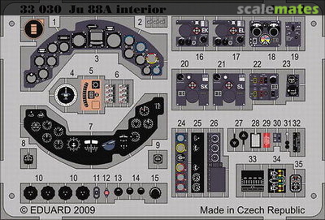 Boxart Ju 88A interior S.A. 33030 Eduard