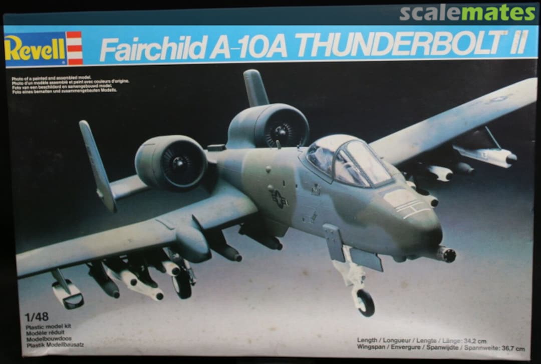 Boxart Fairchild A-10 Thunderbolt II 4516 Revell