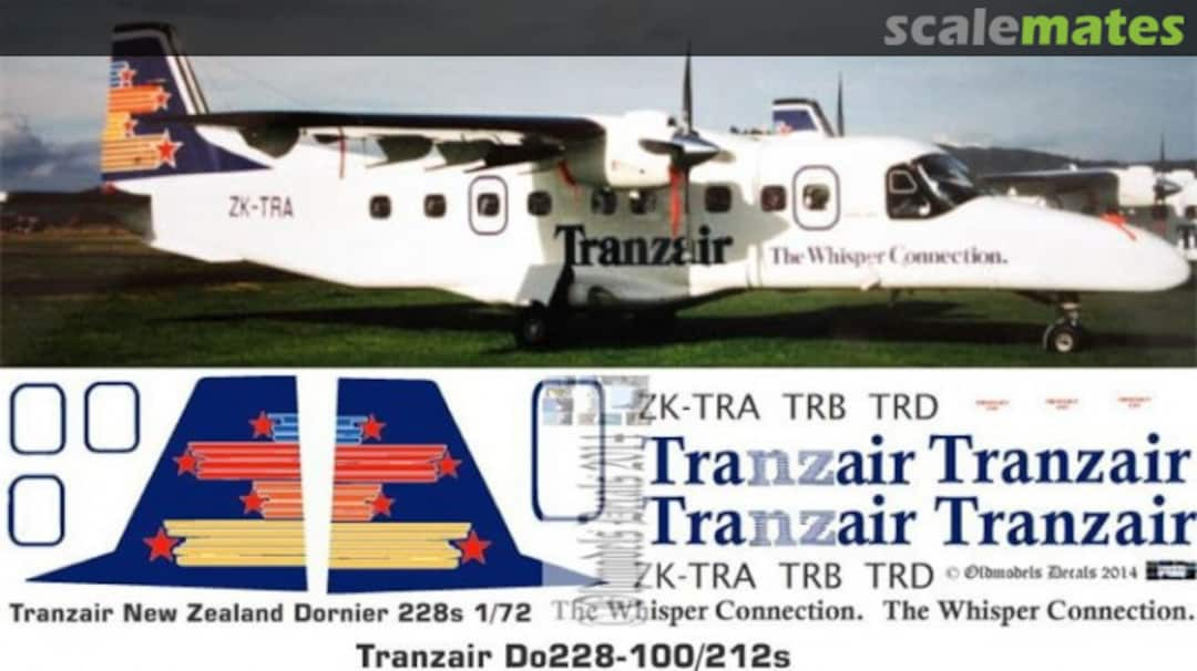 Boxart Tranzair Do228 OMD0444 Oldmodels Decals