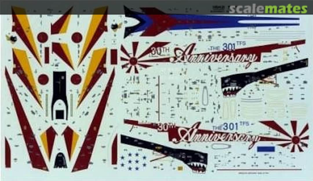 Boxart JASDF F-4EJ Kai 301 TFS 30th Anniversary JD-29 Platz