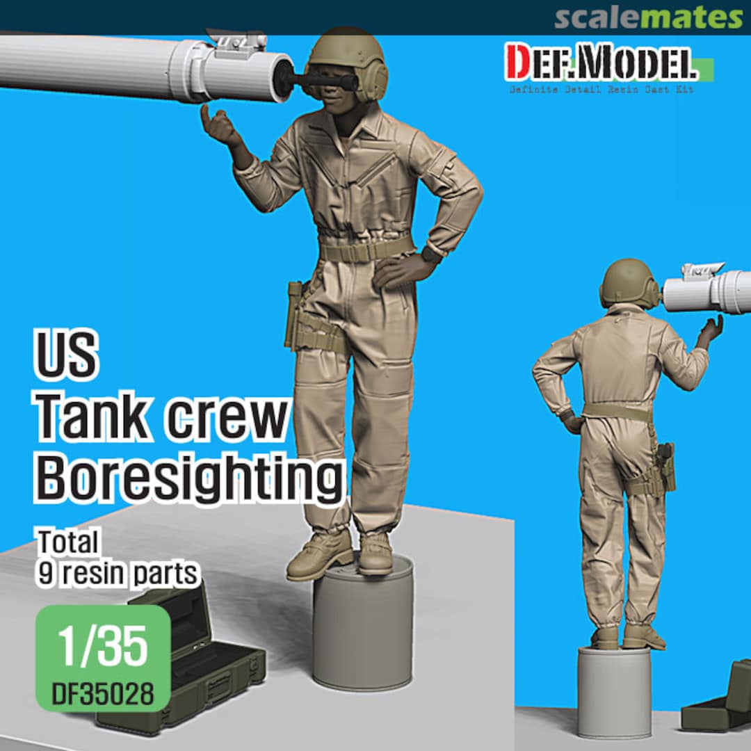 Boxart US Tank crew boresighting DF35028 Def.Model