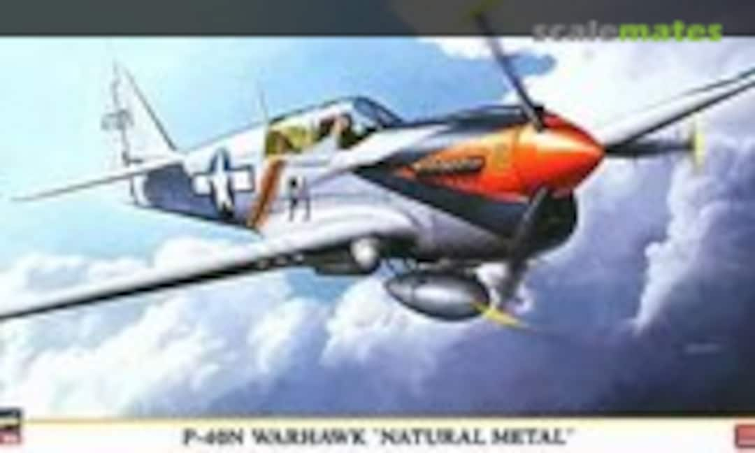 1:48 P-40N Warhawk 'Natural Metal' (Hasegawa 09924)