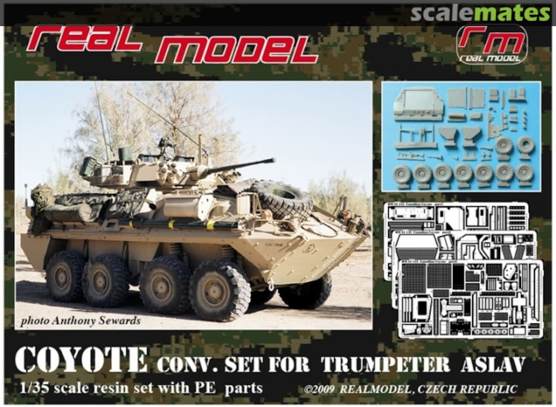 Boxart Canadian Coyote Unarmoured RM35143 Real Model