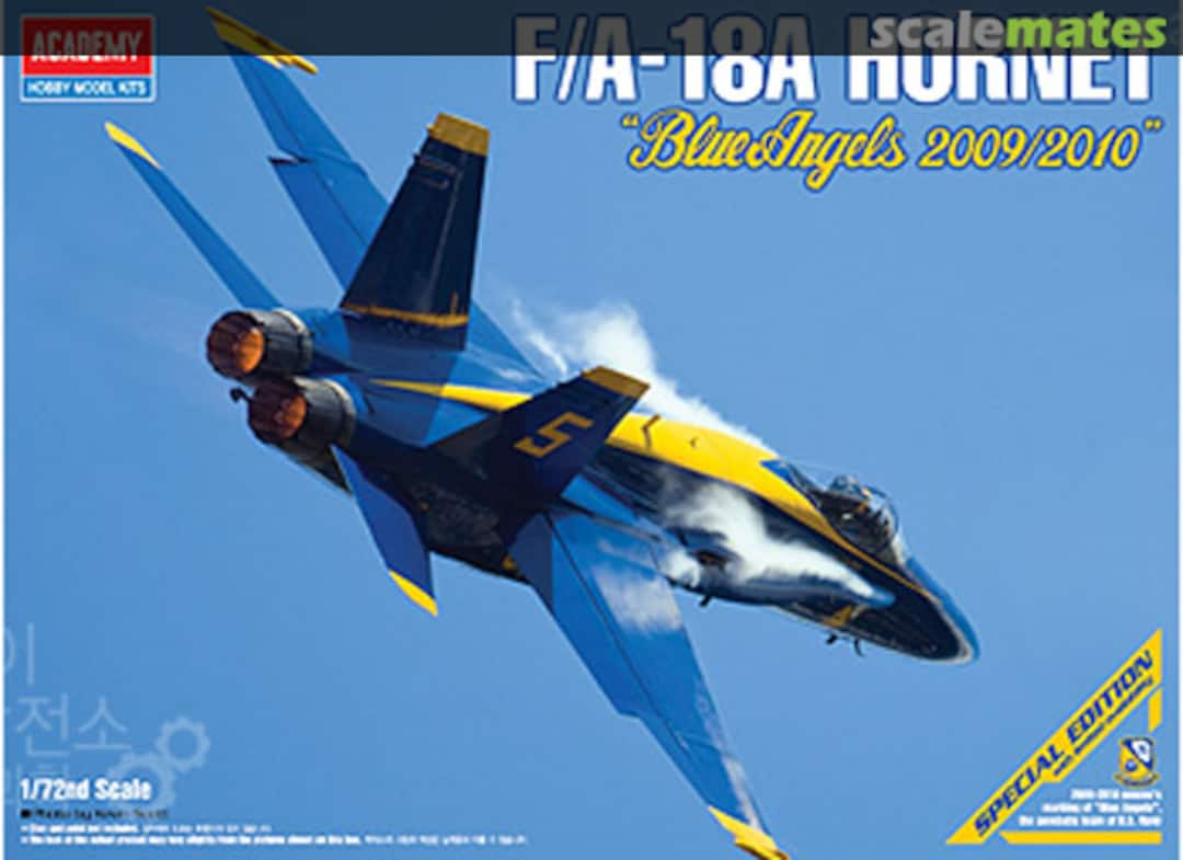 Boxart F/A-18A Hornet "Blue Angels 2009/2010" 12424 Academy