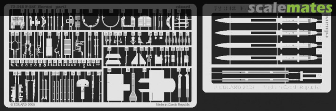 Boxart F-18C Hornet (part1 & part2) 72 348 Eduard