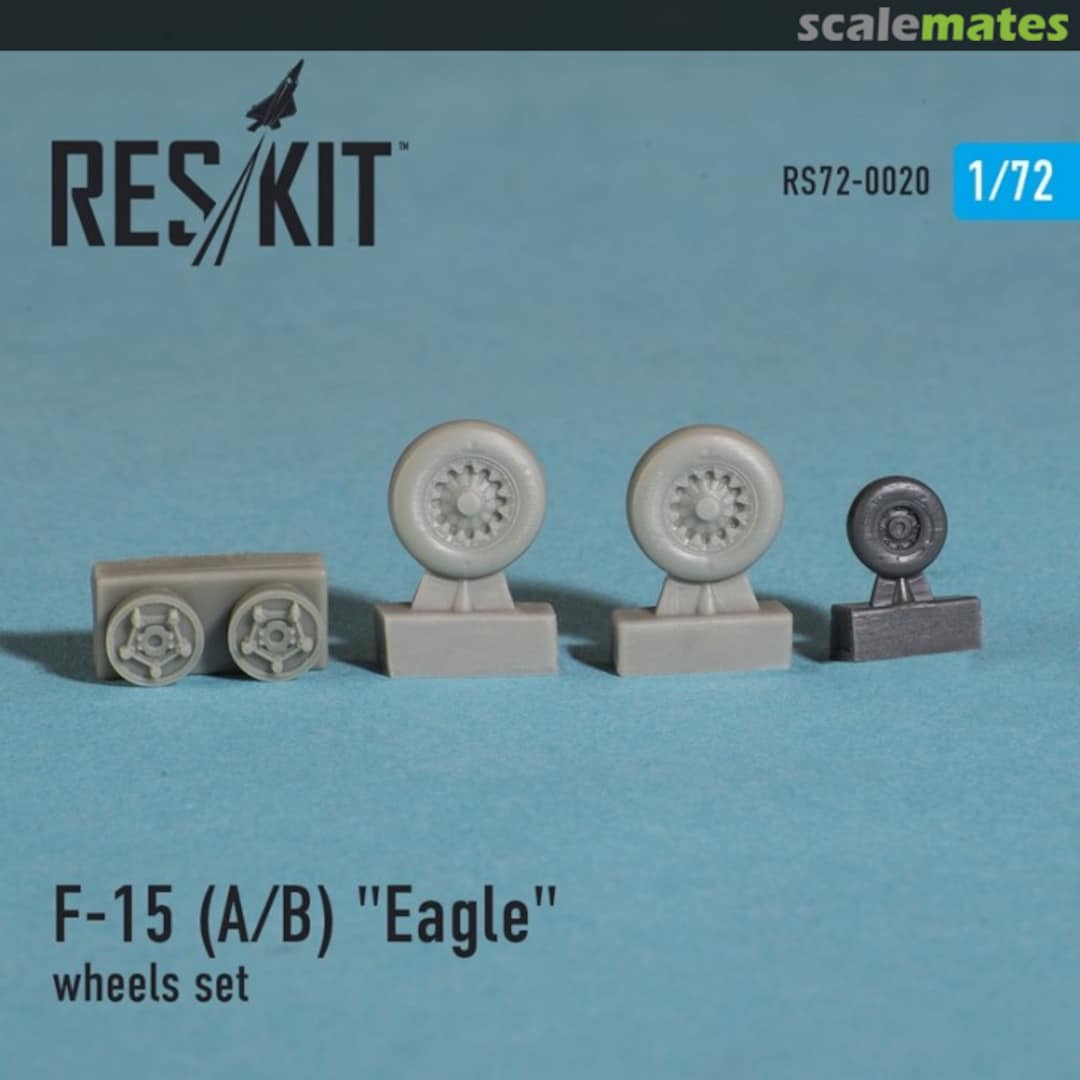 Boxart F-15 (A/B) Eagle - Wheels Set RS72-0020 ResKit