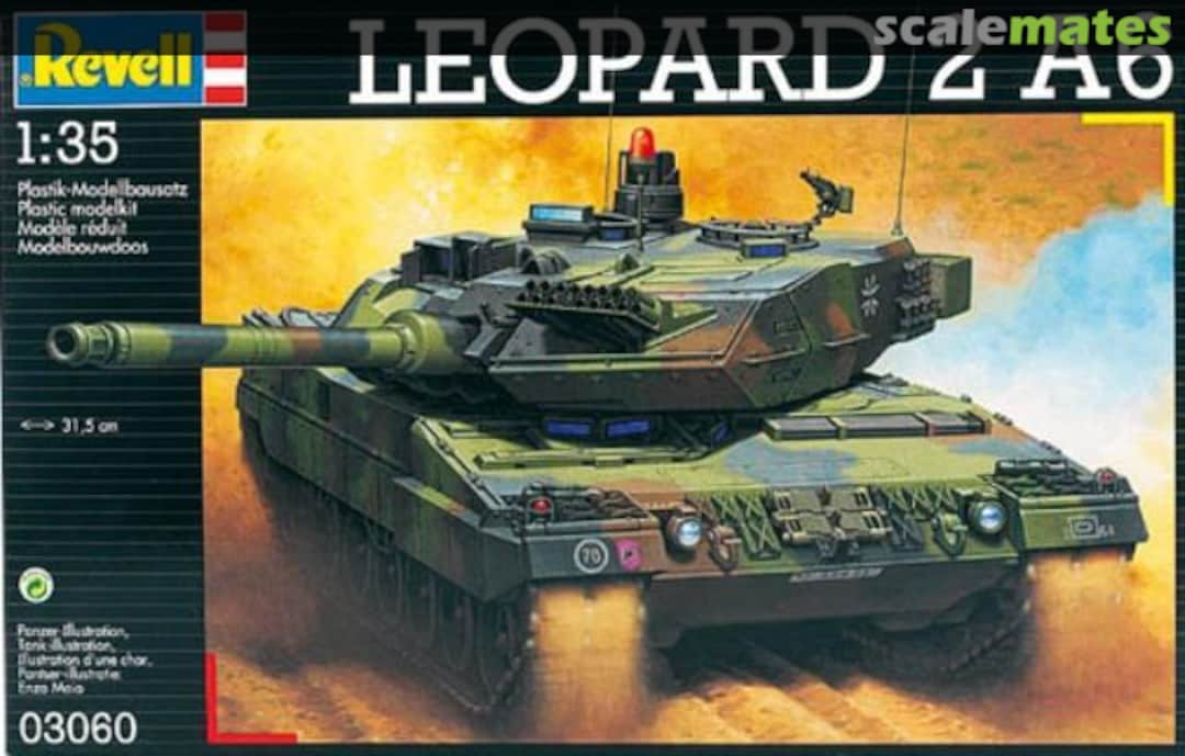 Boxart Leopard 2 A6 03060 Revell