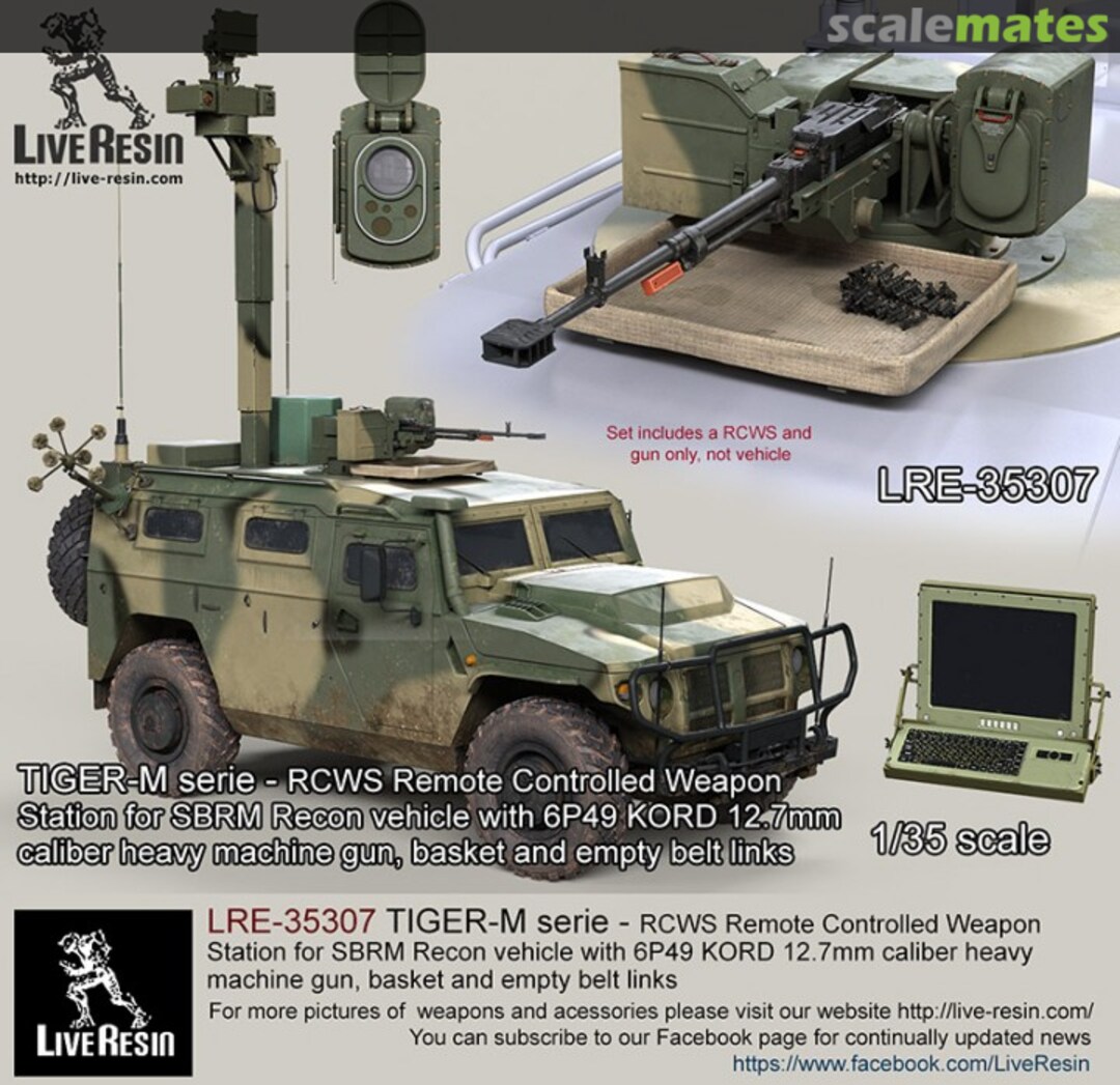 Boxart RCWS for SBRM Recon vehicle LRE-35307 Live Resin