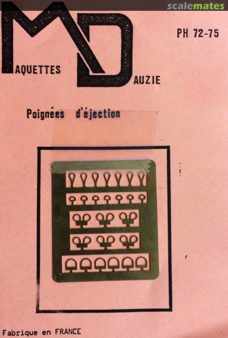 Boxart Poignées d' éjection PH72-75 Maquettes Dauzie