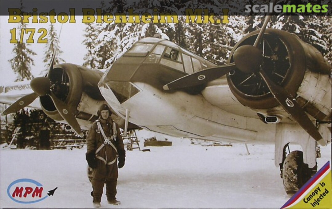 Boxart Bristol Blenheim Mk.I 72500 MPM Production