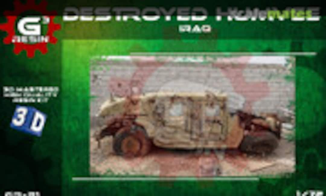 1:72 Destroyed Humwee (G3 Resin GR-21)