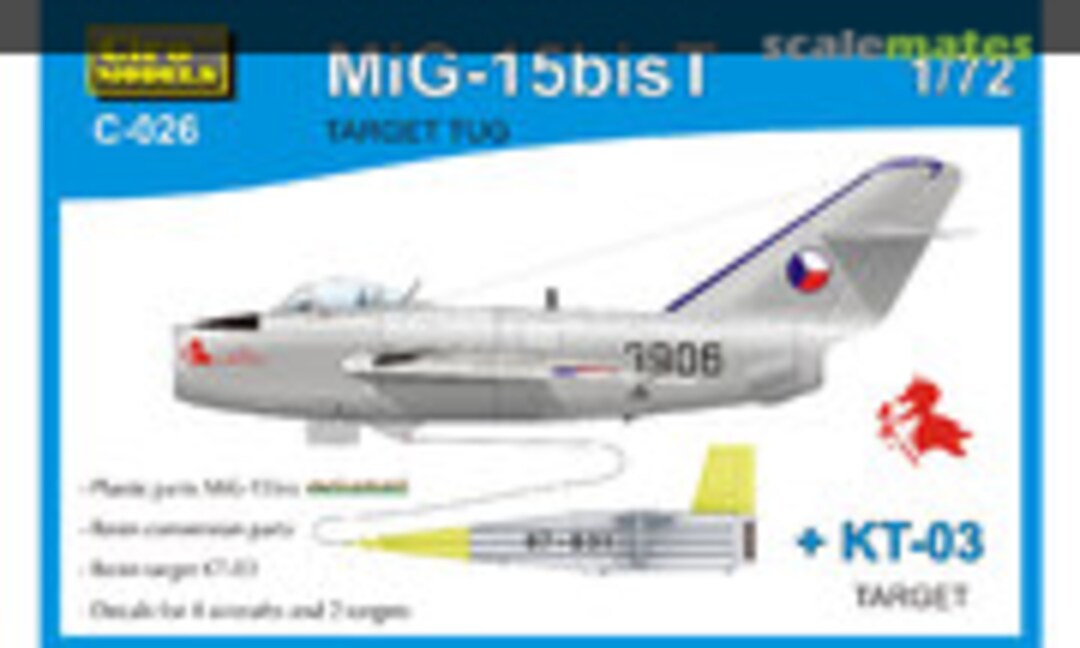 1:72 MiG-15bisT Target tug (Ciro Models C-026)