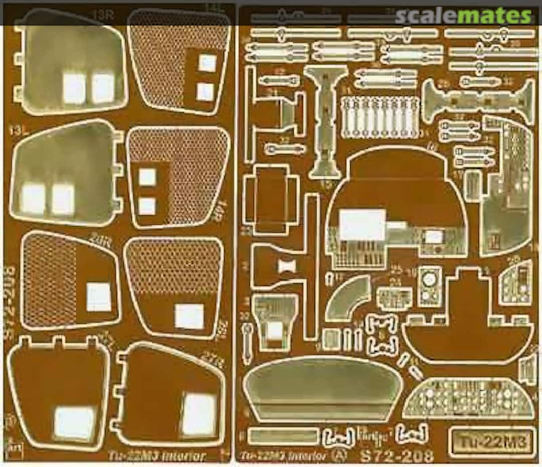 Boxart Tu-22M3 interior S72-208 Part