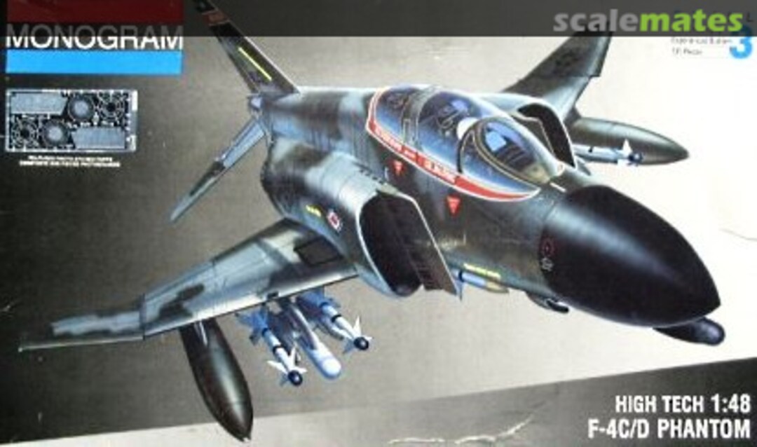 Boxart F-4C/D Phantom 5831 Monogram