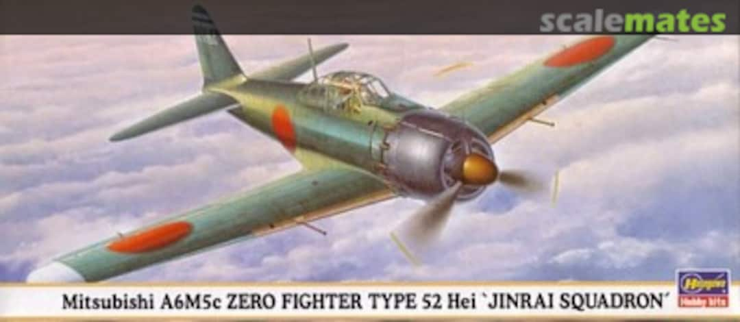 Boxart Mitsubishi A6M5c Zero Fighter Type 52 Hei 00628 Hasegawa