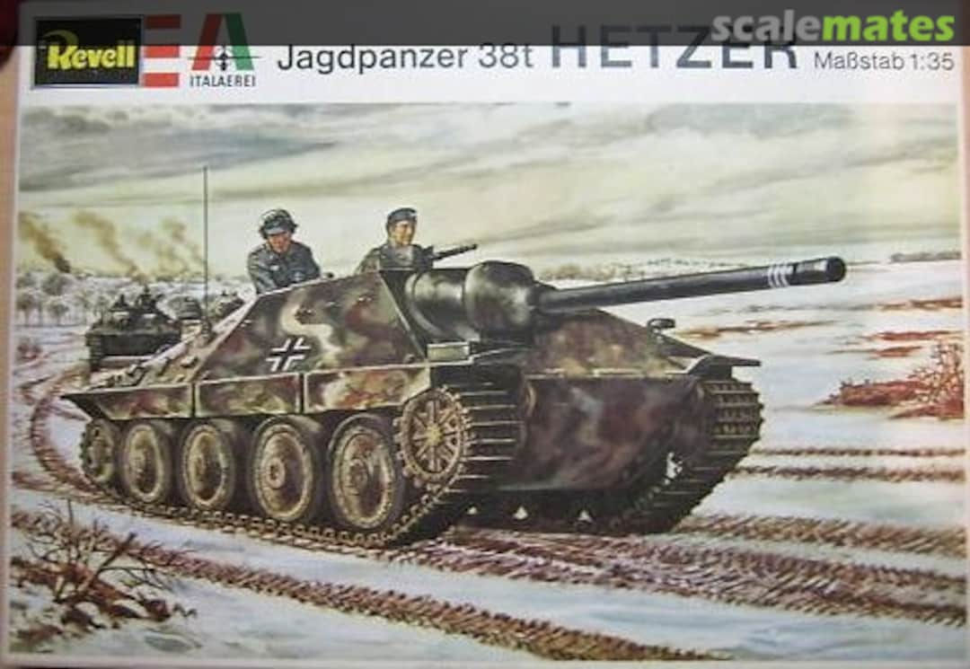 Boxart Hetzer H-2100 Revell/Italaerei