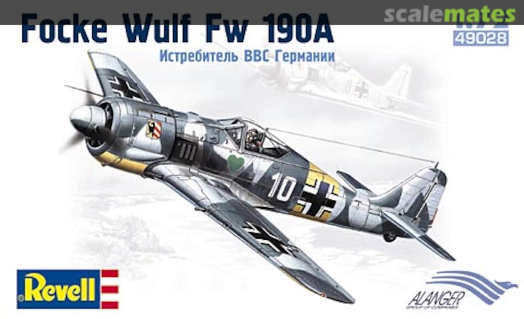 Boxart Focke Wulf Fw 190A 49028 Alanger