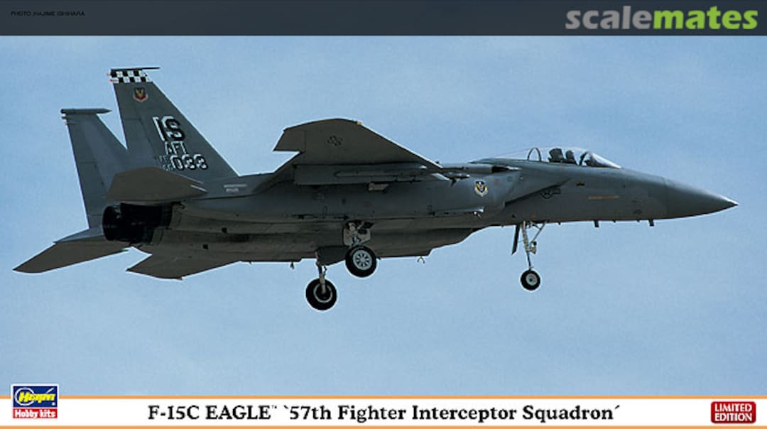 Boxart F-15C Eagle `57th Fighter Interceptor Squadron´ 02015 Hasegawa