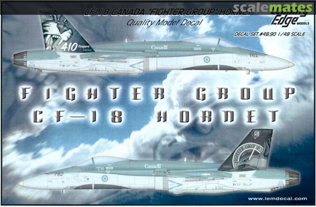 Boxart CF-18 Canada "Fighter Group" Hornet 48.90 Leading Edge