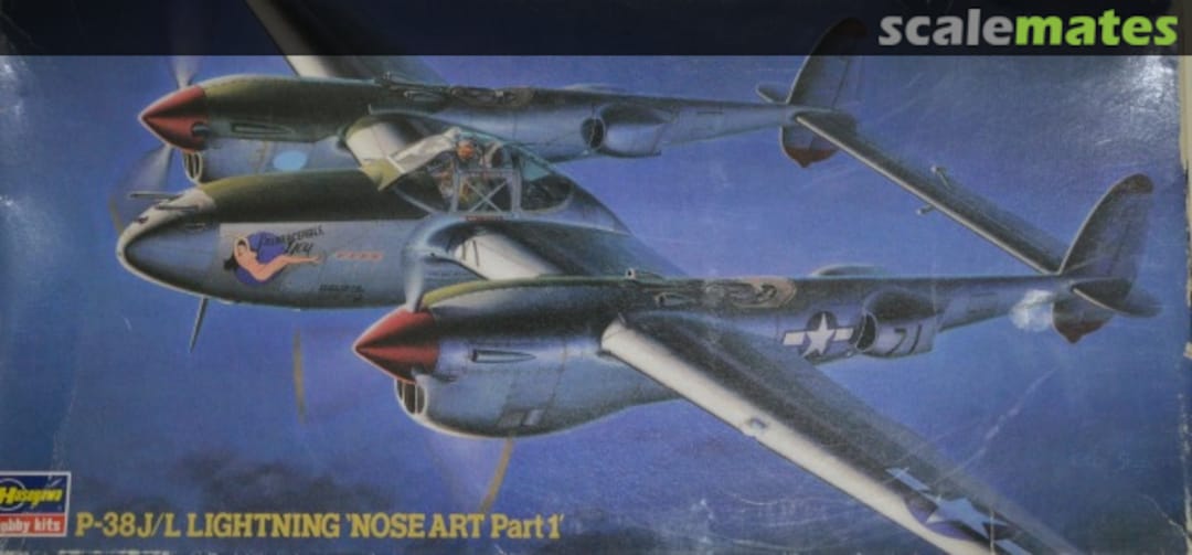 Boxart P-38J/L LIGHTNING 'NOSE ART Part 1' 51585 Hasegawa