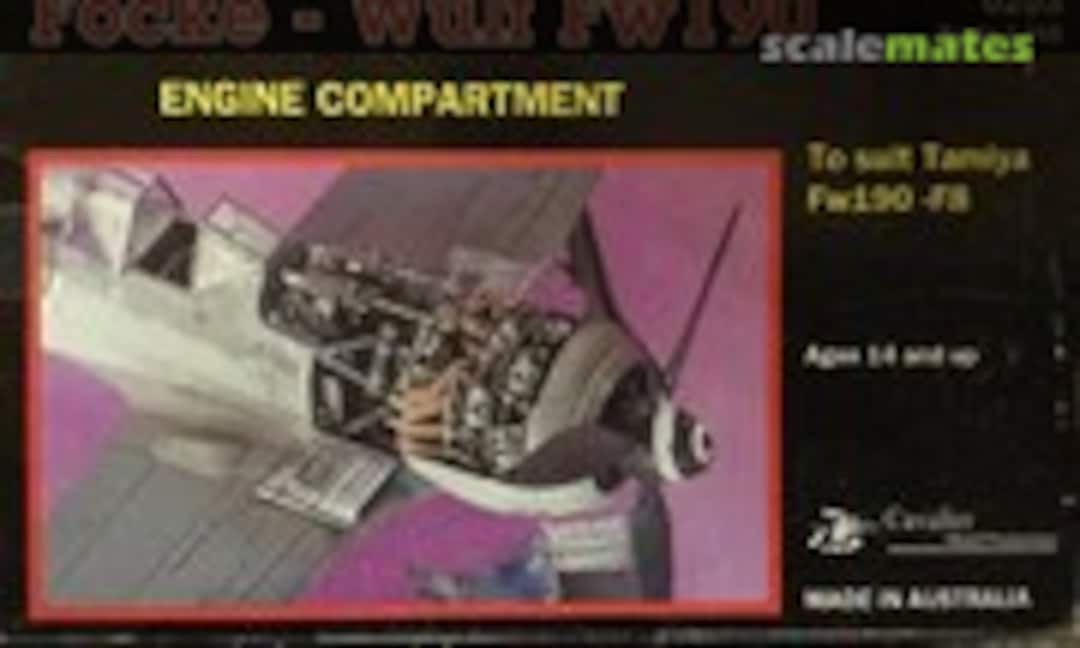 1:48 Focke Wulf Fw190 engine compartment (Cavalier Model Productions 0203)